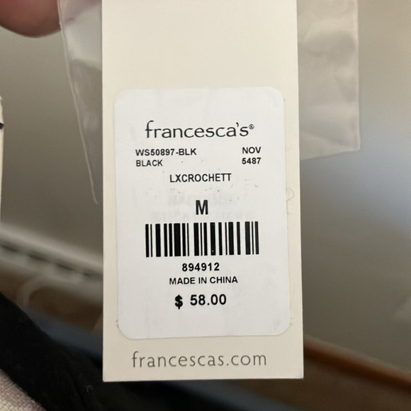 BLUE RAIN @ FRANCESCA’S. BLACK & BLUE & RUST SIZE MEDIUM DRESS. ADORABLE!  NWT - Picture 3 of 10